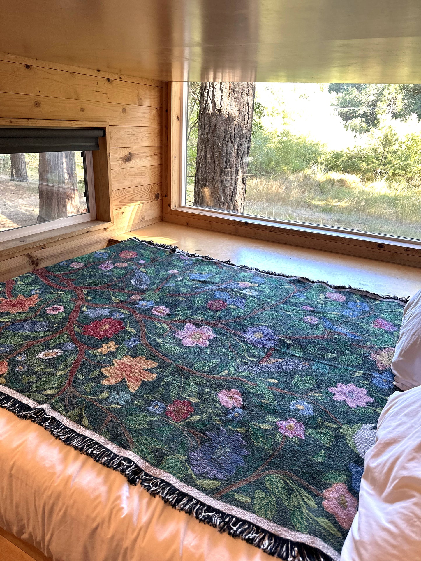 Vedic Winter Tapestry Blanket