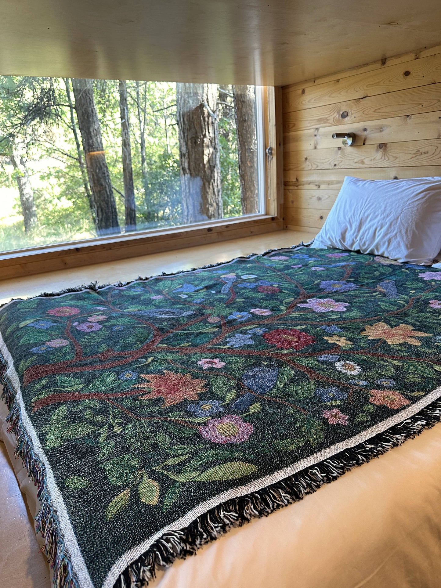 Vedic Winter Tapestry Blanket