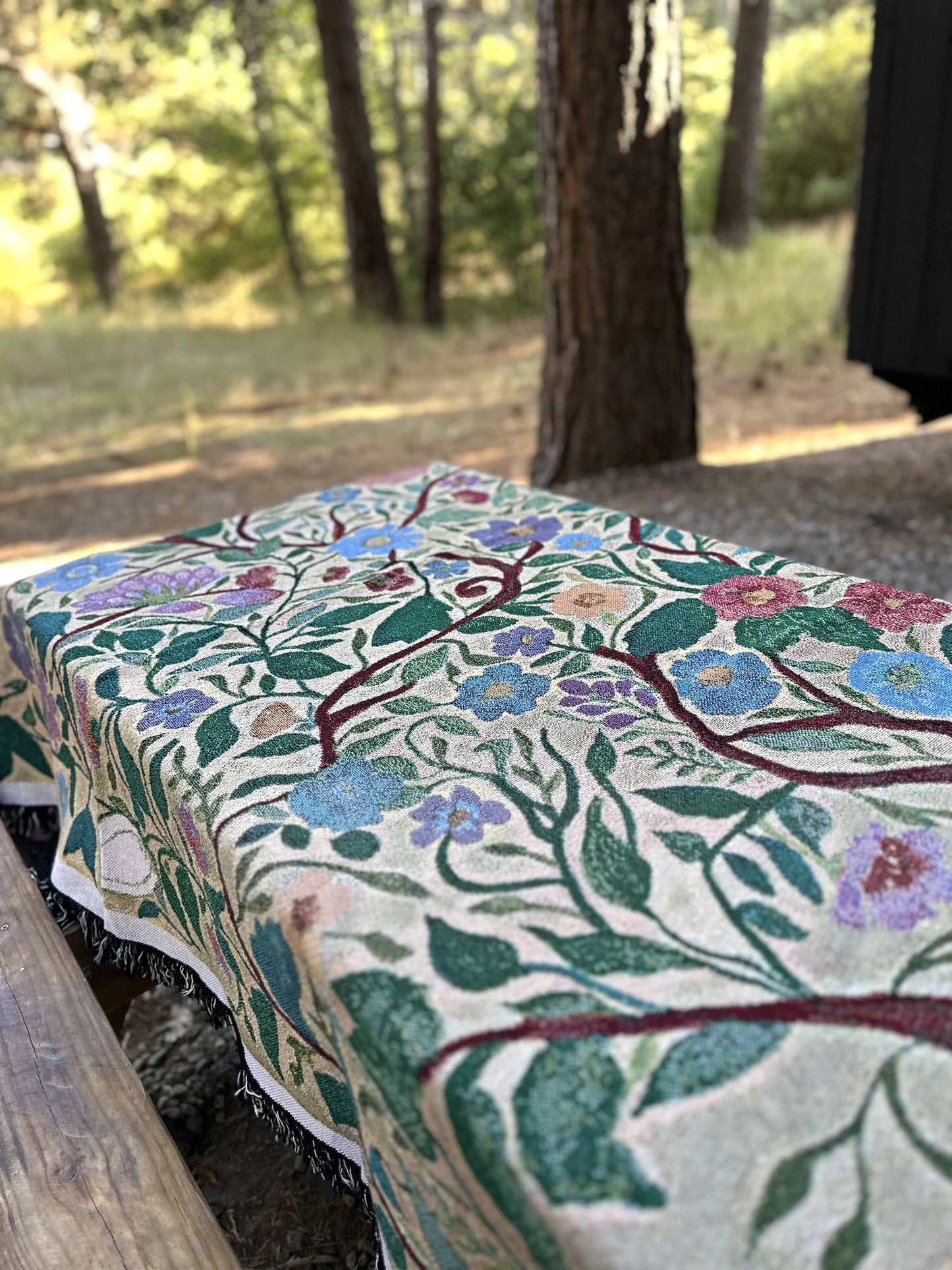 Vedic Summer Tapestry Blanket